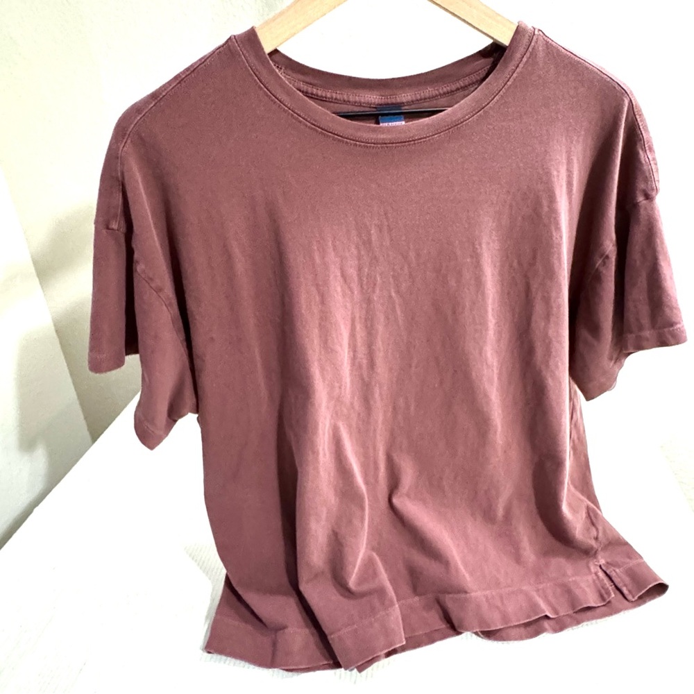 3/$20 Vintage Old Navy Washed Mauve Tee – XL - Picture 3 of 7